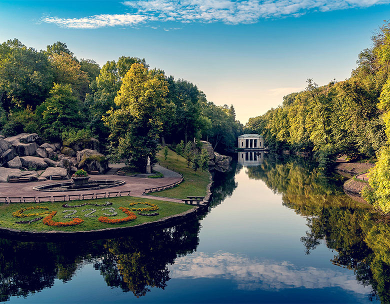 אומן - עיר באזור צ'רקאסי באוקראינה, מפת רחוב, תמונות, תיאור